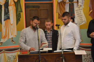 Sveta arhijerejska liturgija u selu Rudovci Sveta arhijerejska liturgija u selu Rudovci