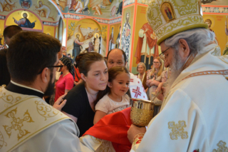 Sveta arhijerejska liturgija u selu Rudovci Sveta arhijerejska liturgija u selu Rudovci