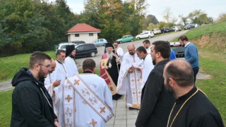 светa архијерејскa Литургијa у манастиру Светог великомученика Георгија у Ћелијама_1 светa архијерејскa Литургијa