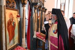светa архијерејскa Литургијa у манастиру Светог великомученика Георгија у Ћелијама_2 светa архијерејскa Литургијa