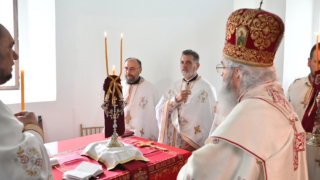 светa архијерејскa Литургијa у манастиру Светог великомученика Георгија у Ћелијама_8 светa архијерејскa Литургијa